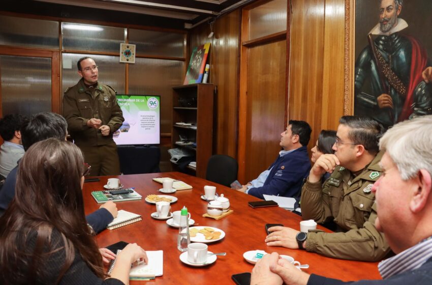  Municipalidad y Carabineros trabajan para actualizar el Plan Cuadrante en Villarrica